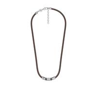 Fossil Machine Collier en cuir marron pour homme, JF05007998