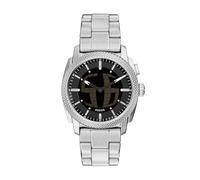 Fossil Montre Machine Big Tic FS6155 Homme 41 mm Analogique Acier inoxydable Taupe/Noir/Argent