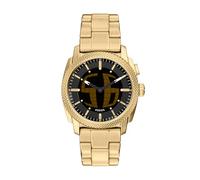 Fossil Machine FS6157 Montre pour Homme en Acier Inoxydable doré 41 mm