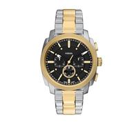 Fossil Machine FS6159 Montre pour Homme en Acier Inoxydable argenté 44 mm