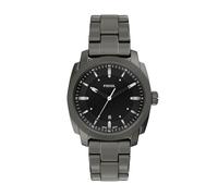 Fossil Machine Homme Montre en Acier Inoxydable Gris Canon de Fusil 41MM, FS6185