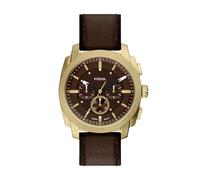 Fossil Machine Homme Montre en Acier Inoxydable Ton doré 44MM, FS6188