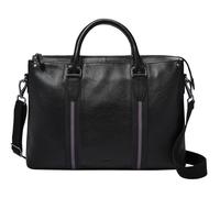 FOSSIL Mallette noir pour homme - Houston Top Zip Workbag 126292