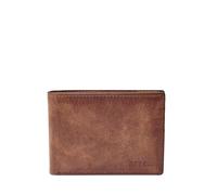 Fossil Men's Derrick Front Pocket Bifold Leather Wallet - Brown
