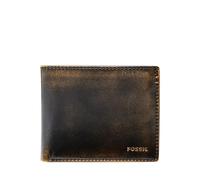 Fossil Men's Wade Leather Bifold Wallet - Black