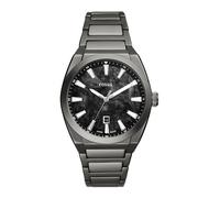 FOSSIL Montre à affichage analogique 'EVERETT' anthracite / noir / blanc, Taille One Size