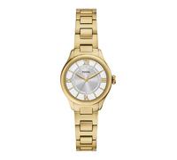 FOSSIL Montre à affichage analogique 'GILMORE' or / argent / blanc, Taille One Size