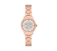 FOSSIL Montre à affichage analogique 'GILMORE' or rose / gris / blanc, Taille One Size