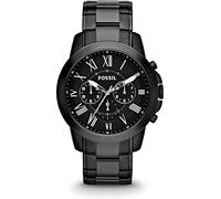 FOSSIL Montre à affichage analogique 'Grant' noir / blanc, Taille One Size