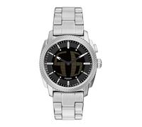 Fossil Machine FS6155 Montre pour Homme en Acier Inoxydable argenté 41 mm