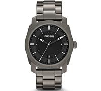 Fossil Montre Homme Machine FS4774 – Quartz, boîtier acier inoxydable fumé 42 mm, bracelet acier