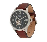 FOSSIL Townsman Watch for Men, Automatic Movement with Stainless Steel Or Leather strapVert foncé