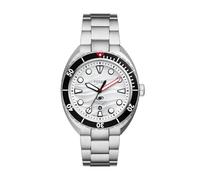 FOSSIL Montre Breakerà Trois Aiguilles avec Date, en Acier Inoxydable, pour Homme, FS6063