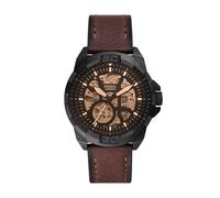 Fossil Montre Bronson de Automatique en Acier Inoxydable, Noir, pour Homme, ME3219