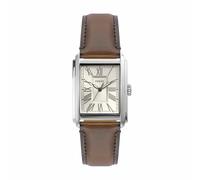 Fossil Montre Carraway pour Homme, Mouvement à Quartz avec Bracelet en Cuir ou en Acier Inoxydable, Marron