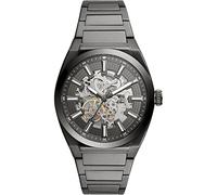 Fossil orologio Everett 42mm scheletrico automatico acciaio finitura PVD gun ME3206