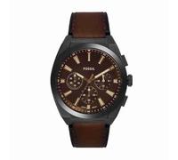Montre - FOSSIL - FS6108 - Cuir marron - Boîtier 44 mm - Étanche 5 ATM