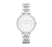 Fossil Montre Jacqueline à trois aiguilles + date en acier inoxydable pour femme ES3545