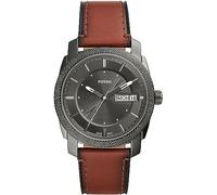 Fossil Montre Homme Machine FS5900 – Quartz – Boîtier acier fumé 42mm – Bracelet cuir ProPlanet