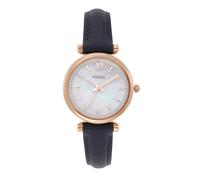 Montre Carlie Mini trois aiguilles en acier inoxydable ton or rose pour femme, ES4502