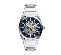 Fossil, Montre, Everett Automatic, Argent, (Montre analogique, 42 mm)