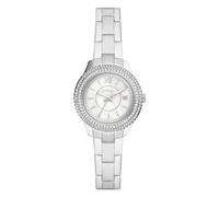 Fossil Montre pour Femmes Stella, Mouvement à Trois Aiguilles avec Date, Boîtier en Acier Inoxydable de 30 mm avec Bracelet en Acier Inoxydable, ES5137