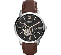 Fossil, Montre, Townsman, Marron, (Chronographe, Montre analogique, Montre squelette, 44 mm)