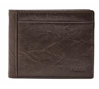 FOSSIL Neel Bifold With Flip ID Brown