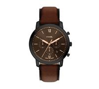Fossil Neutra FS6163 Montre pour Homme en Acier Inoxydable Noir 44 mm
