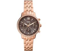 Fossil Neutra Montre pour femmes, mouvement chronographe, bracelet en acier inoxydable ou en cuir
