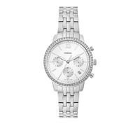 Fossil Neutra Montre pour femmes, mouvement chronographe, bracelet en acier inoxydable ou en cuir