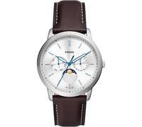 Montre Homme Fossil Neutra Minimalist FS5905 argent / marron
