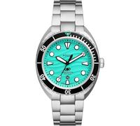 FOSSIL Neutra Watch for Men, Moonphase Multifunction Movement with Stainless Steel Or Leather strapBleu pâle