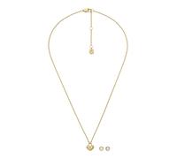 FOSSIL Parure de bijoux or / transparent, Taille One Size