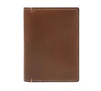 FOSSIL Porte-cartes marron en cuir pour homme - Gus Front Pocket Wallet Medium Brown 112177