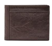 Fossil Portemonnaie pour homme Neel, cuir Bifold brun 11.43 cm L x 1.9 cm W x 8.89 cm H ML3899200