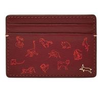 FOSSIL Porte-cartes rouge vin rouge pour homme - Steven Card Case Red Velvet 197066