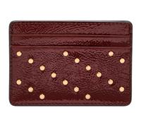 FOSSIL porte-cartes Steven Card Case Red Mahogany