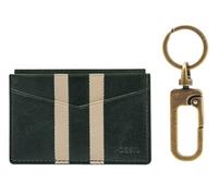 FOSSIL Porte-cartes vert blanc pour femme et homme - Card Case Key Gift Set Spruce 77971