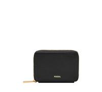 Fossil Porte-cartes zippé Logan, en cuir LiteHide™, pour femme, SL10045001