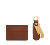 Fossil Porte-clés pour homme Décapsuleur Cuir Coffret Cadeau MLG0791210
