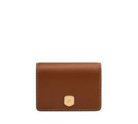 Fossil Porte-monnaie à fermeture zippée Continental Lennox, en cuir de vachette lisse, pour femme, SL10037200