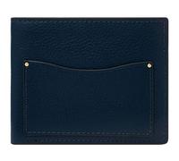 FOSSIL Porte-monnaie bleu foncé pour femme et homme - Anderson Large Coin Pocket Bifold Midnight Navy 210660