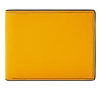 FOSSIL Porte-monnaie jaune moutarde en cuir pour homme - Steven FPW Bifold Wallet Golden Yellow 193178