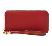 FOSSIL porte-monnaie Logan RFID Zip Around Clutch Garnet