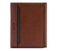 Fossil Huntington, Portefeuille à Trois Volets pour Homme, Marron, s
