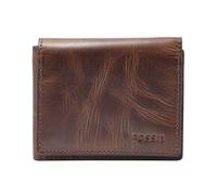 Fossil Derrick, Portefeuilles homme, Braun (Dark Brown), 1.3x8.3000000000000007x10.199999999999999 cm (B x H T)