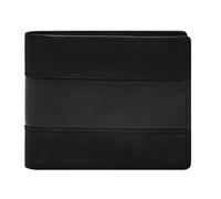 Fossil Porte-monnaie Everett en cuir 12 cm noir