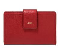 FOSSIL Porte-monnaie rouge pour femme - Logan RFID Tab Clutch Garnet 288302