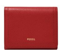 FOSSIL Porte-monnaie rouge pour femme - Logan Trifold Garnet 288287